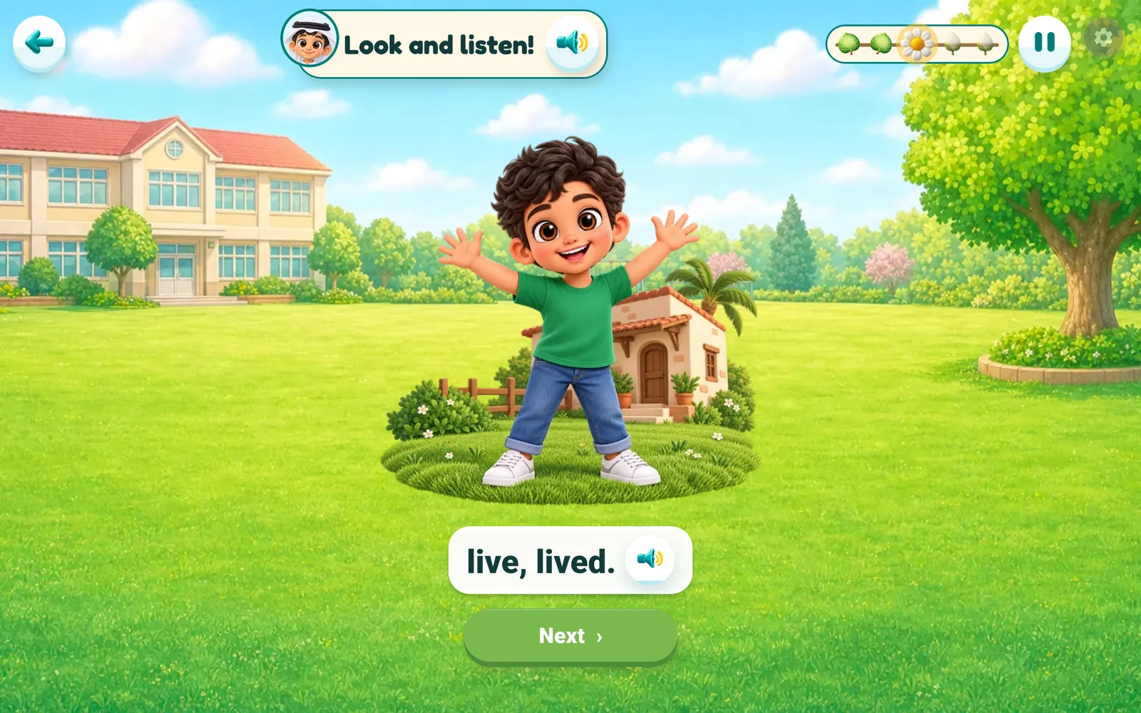 الإنجليزية — انظر واستمع: كلمة جديدة بنطقٍ واضح
